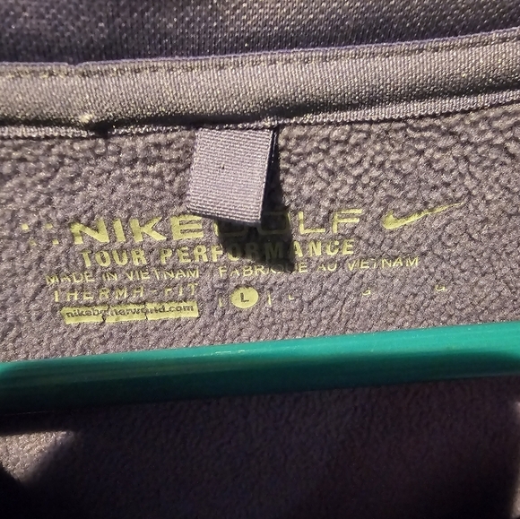 NIKE GOLF MENS TOUR PERFORMANCE 1/4 ZIPPER PULLOVER  SIZE LARGE - Picture 6 of 6